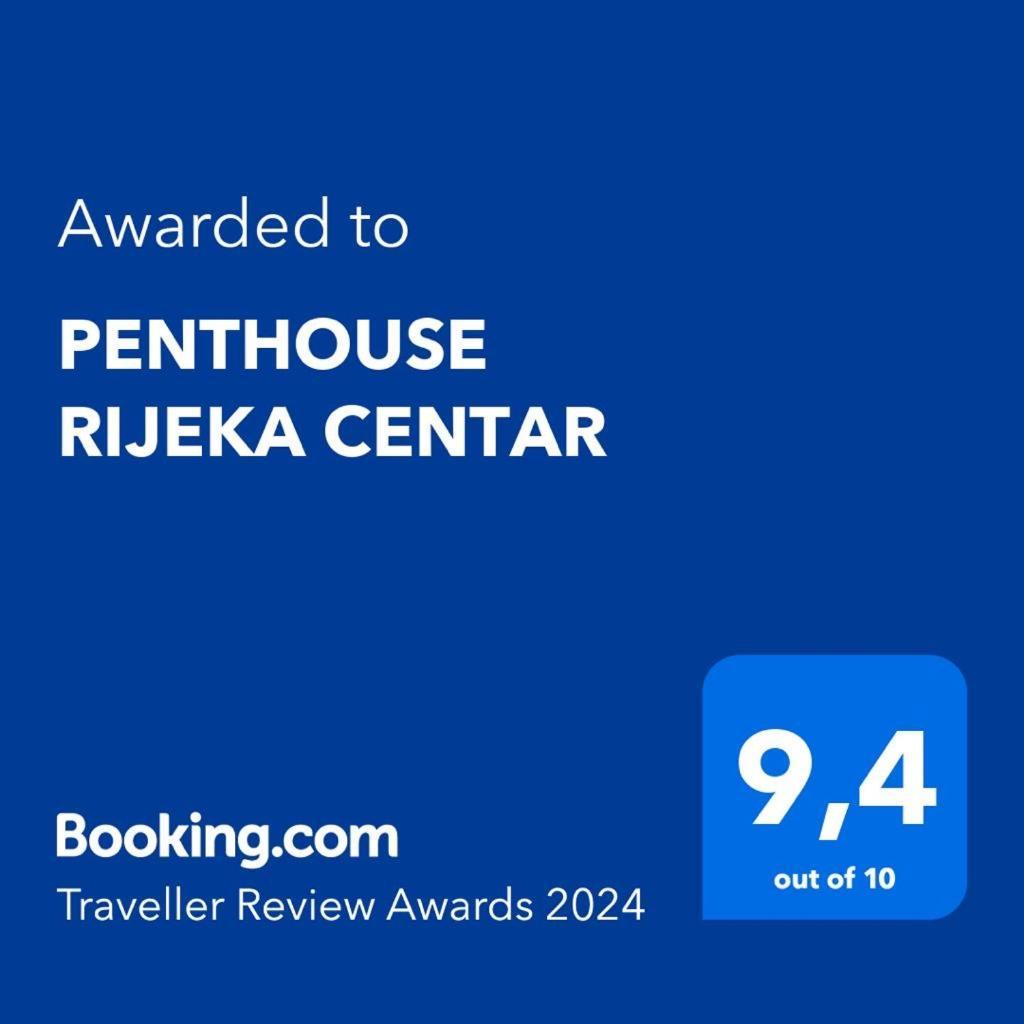 Penthouse Rijeka Centar Apartment Luaran gambar
